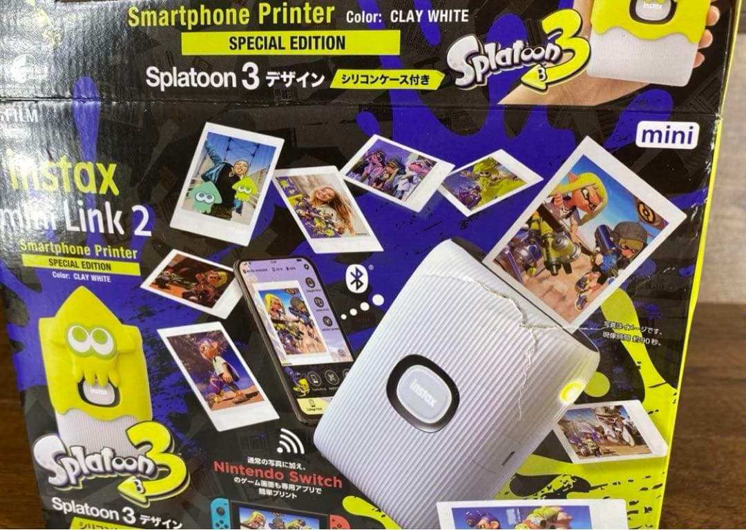 FUJIFILM instax スプラトゥーン　スマホプリンター　チェキ