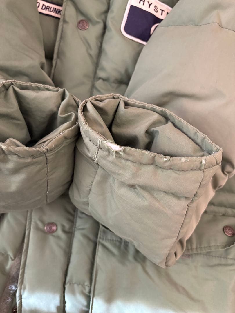 HYSTERIC GLAMOUR 肉厚ダウンジャケット オリーブグリーン