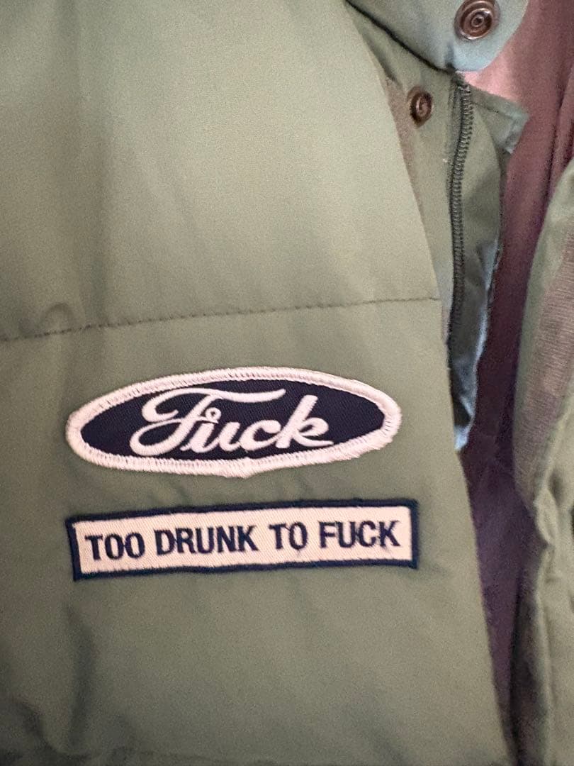 HYSTERIC GLAMOUR 肉厚ダウンジャケット オリーブグリーン