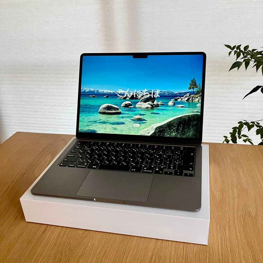 【極美品】MacBook Air M2 24GB メモリ スペースグレイ