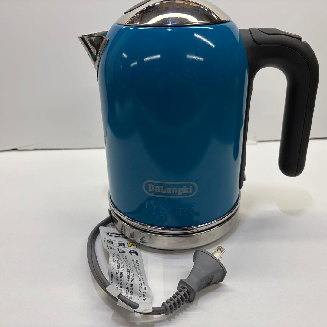 DeLonghi kMix 電気ケトル 青 ブルー SJM010J