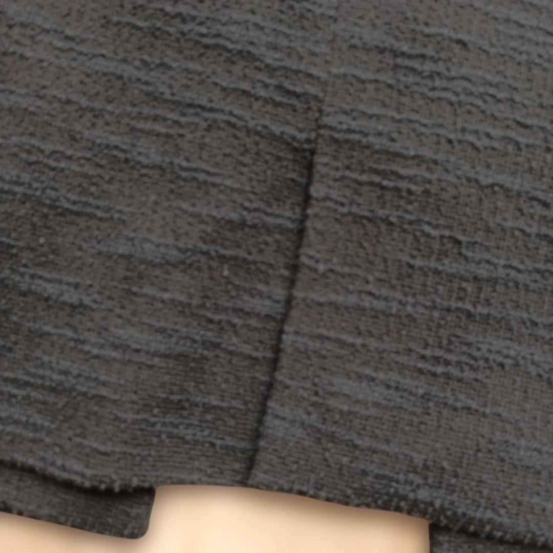 23区大きいサイズ48ツイードノーカラージャケットネイビー新品タグ付卒業式近年