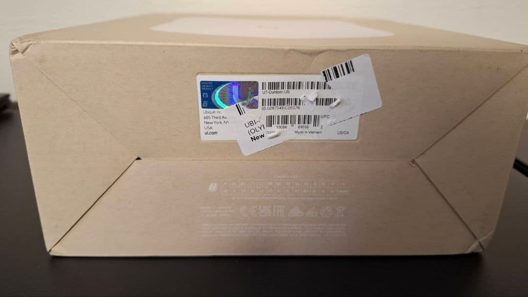 Ubiquite UniFi U7 Outdoorアクセスポイント