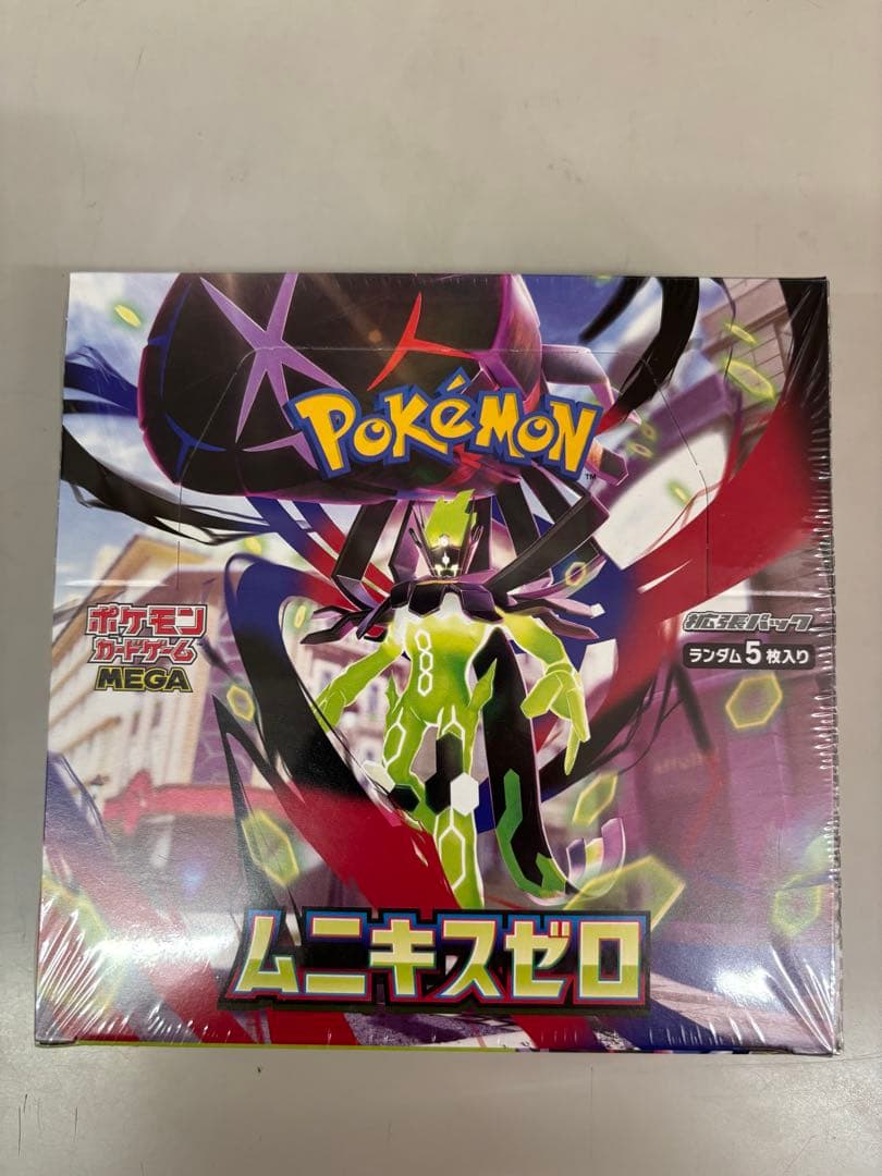 【シュリンク付き】ポケモンカードゲーム　ムニキスゼロ　ポケカ　1box