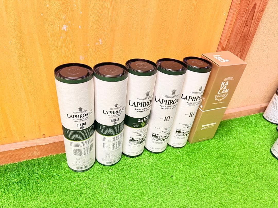 Laphroaig セレクト・10年・Kavalan 5本セット