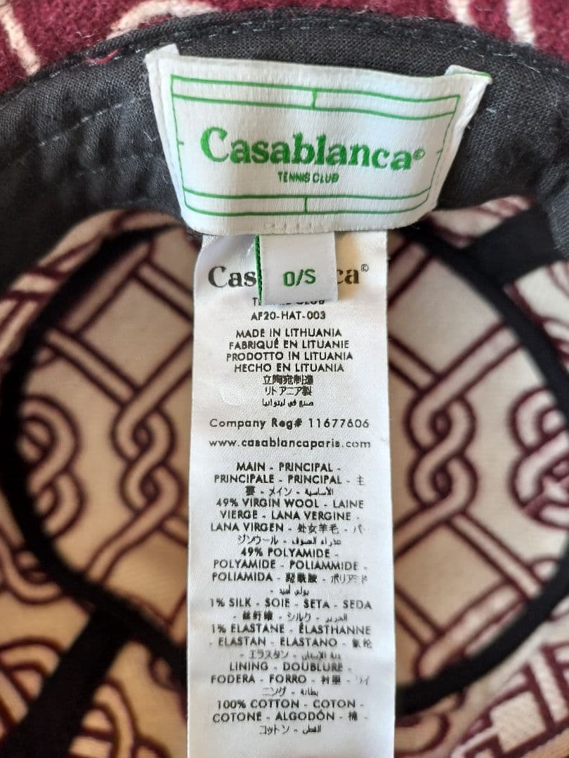 Casablanca　モノグラムバケットハット