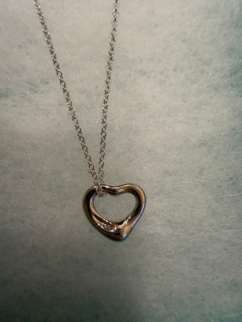 新品未使用 Tiffany オープンハートペンダント 11mm シルバー