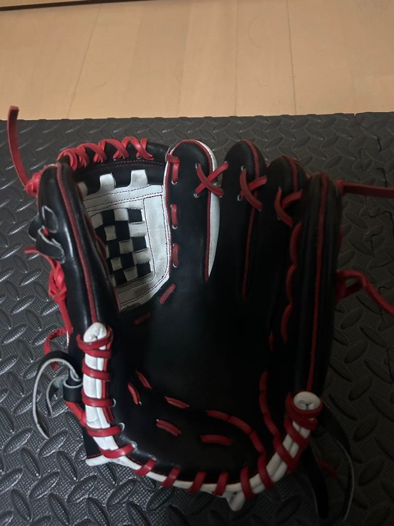 Miyama 硬式グローブ 右投げ 内野手用　バスケットウェブ