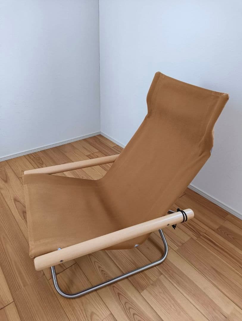 ニーチェアX NY-125 ナチュラルシート・キャメル