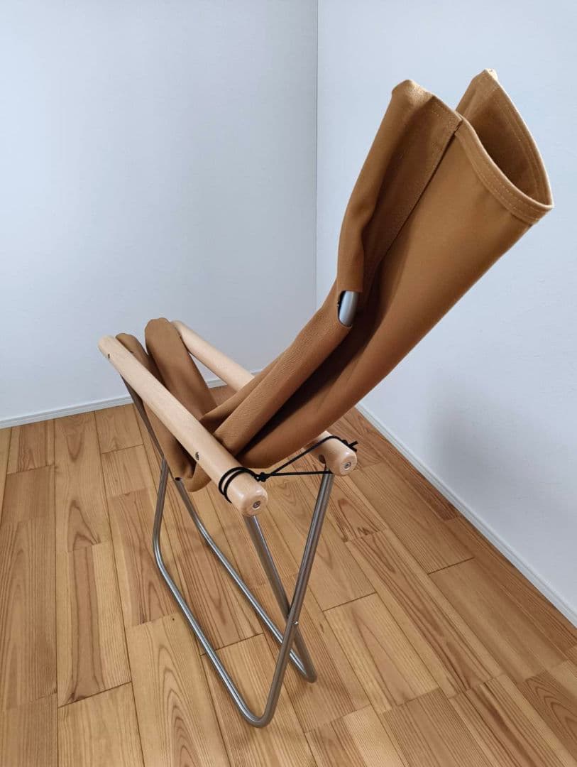 ニーチェアX NY-125 ナチュラルシート・キャメル