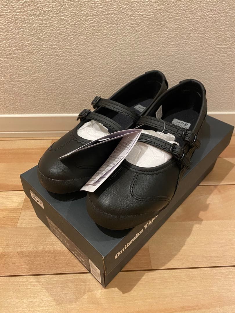 オニツカタイガー メキシコ66 TGRS バレエ シューズ ブラック