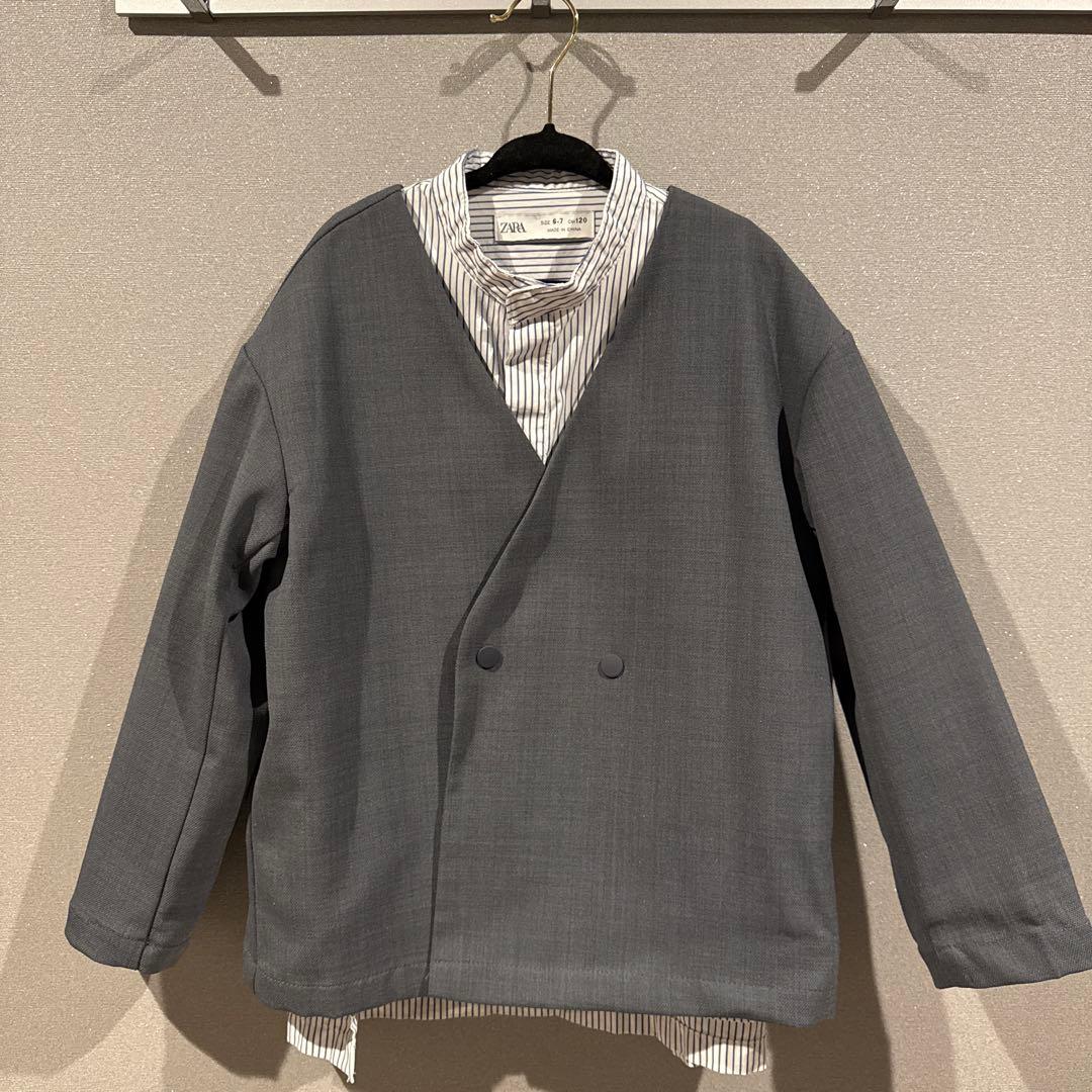 ZARA キッズ　男の子 セレモニースーツ 3点セット 120 センチ