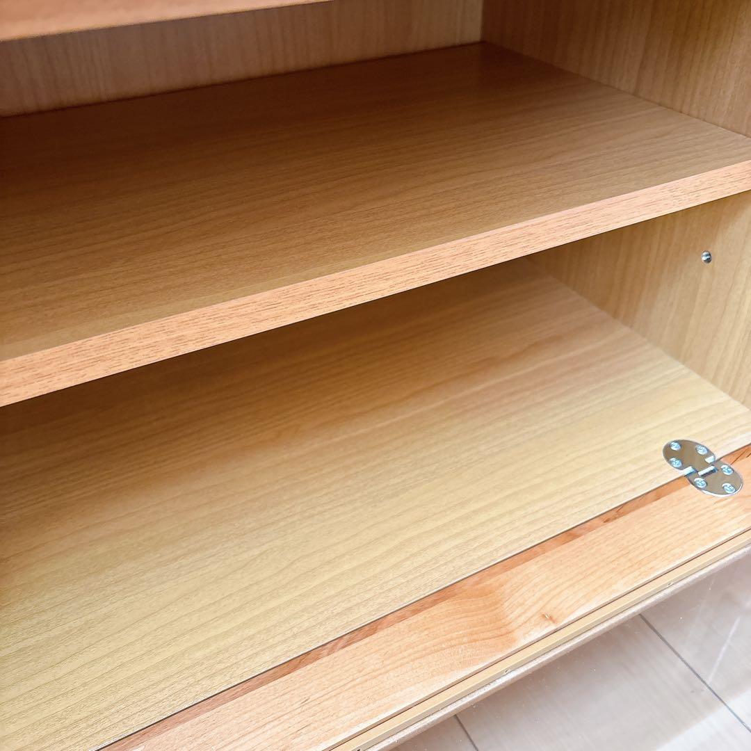 ベルメゾン/アルダー材　テレビ台 幅90cm ナチュラル【引き取り可】