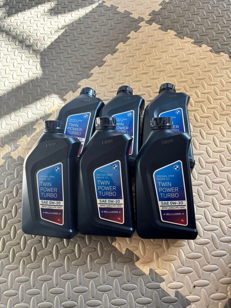  MINI純正エンジンオイル0W-30 LONGLIFE-19FE＋ 6本