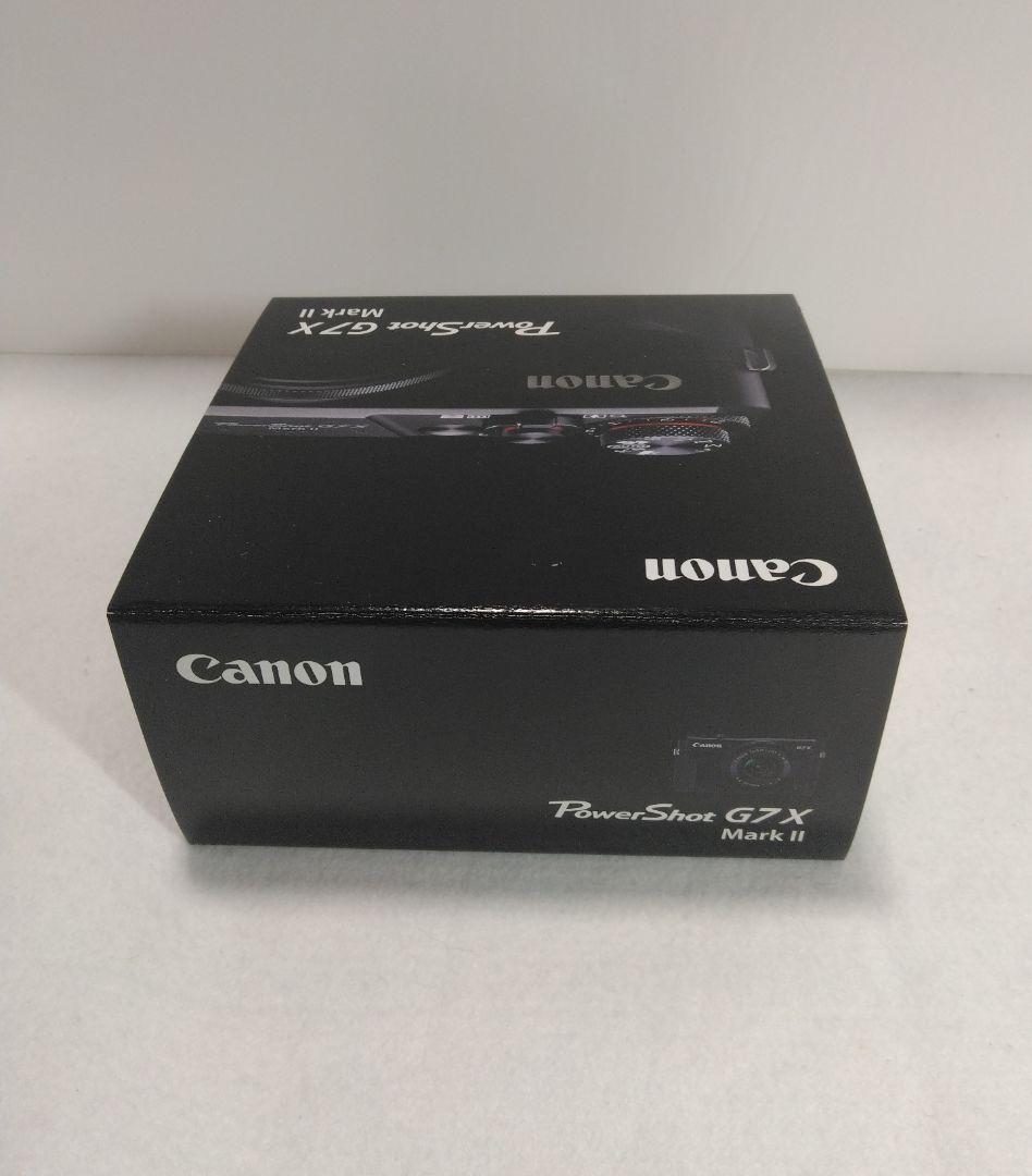 【新品未使用品(箱難有】Canon PowerShot G7X Mark II