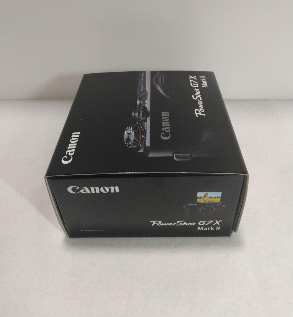 【新品未使用品(箱難有】Canon PowerShot G7X Mark II
