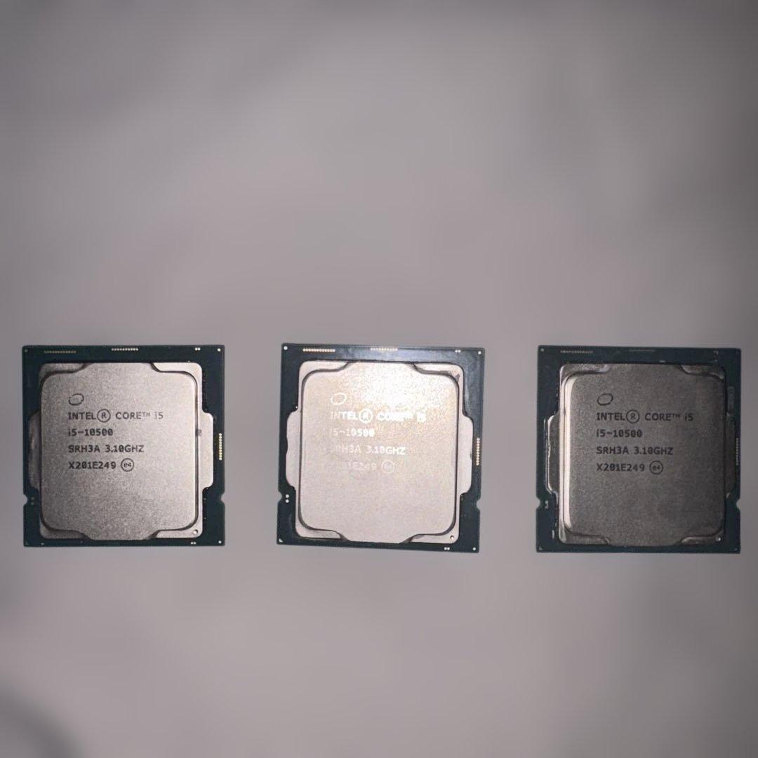 Intel Core i5-10500 3個セット