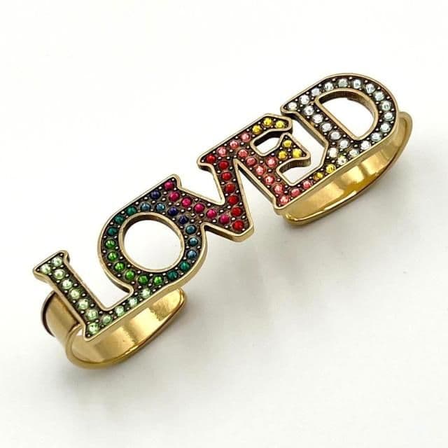 眠川あせろら様️⭕️GUCCI LOVED パームカフ アレッサンドロ・ミケーレ