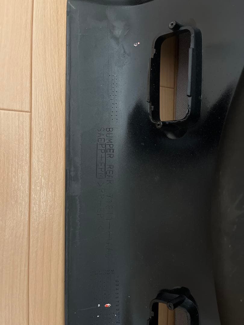 純正ジムニーリアバンパー ブラック