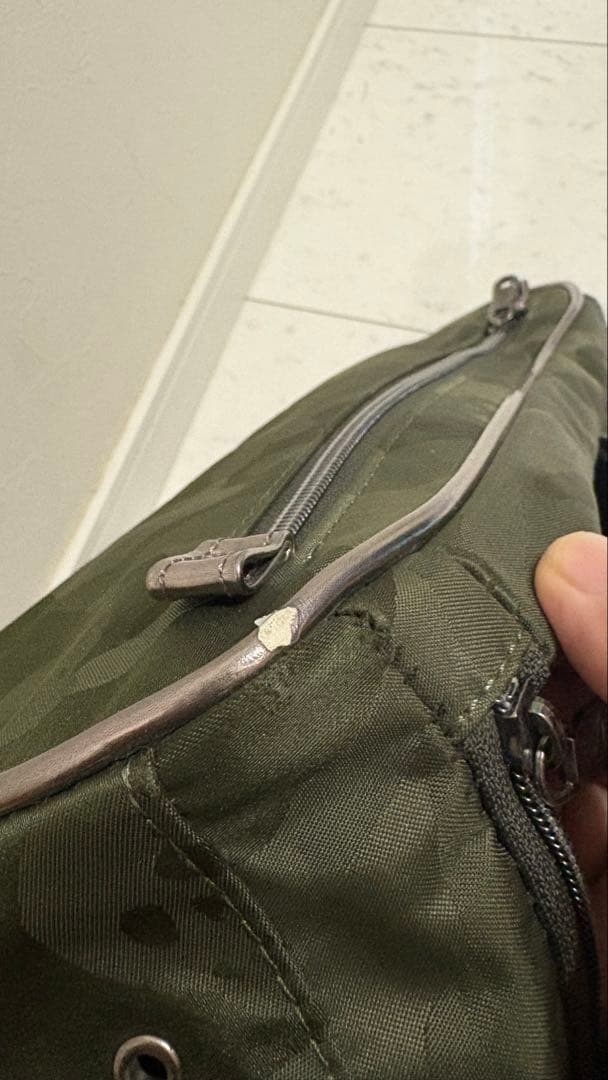 マークアンドロナ　迷彩柄 スカルロゴ ゴルフバッグ