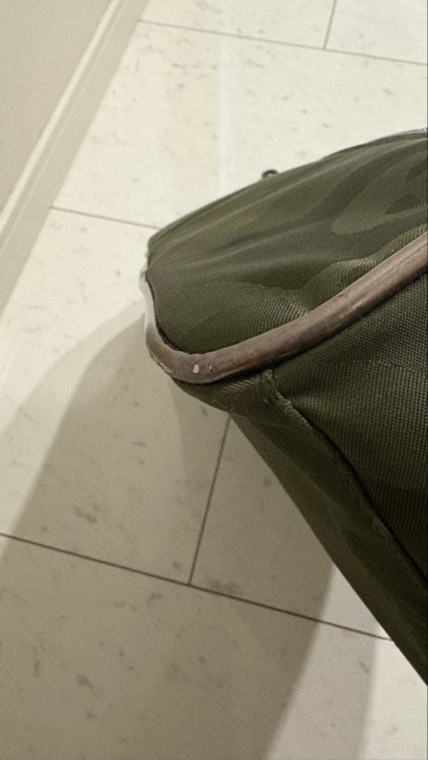 マークアンドロナ　迷彩柄 スカルロゴ ゴルフバッグ