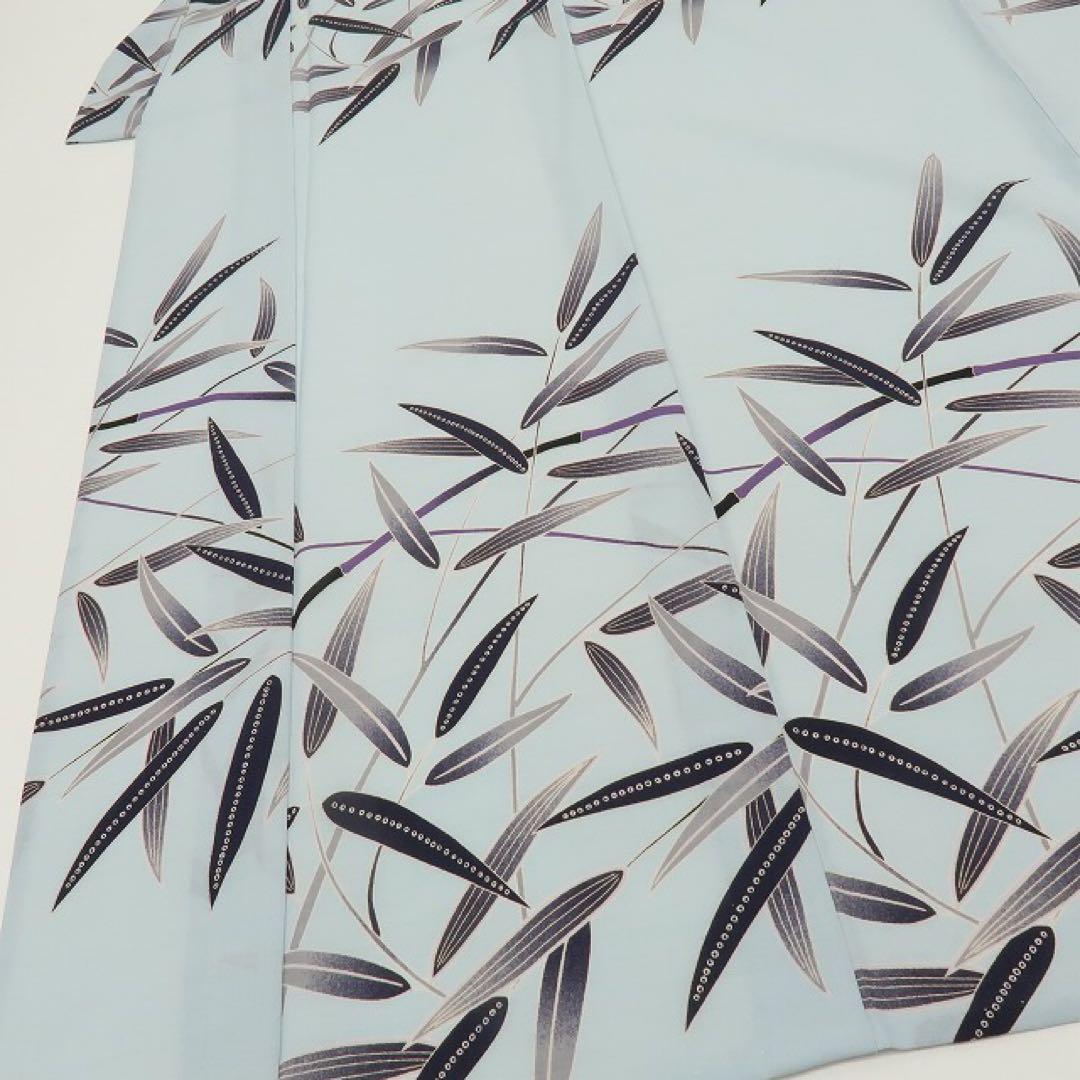 りりこ✺新品 撫松庵謹製 竹と雀 セオアルファ トール 浴衣 A3051