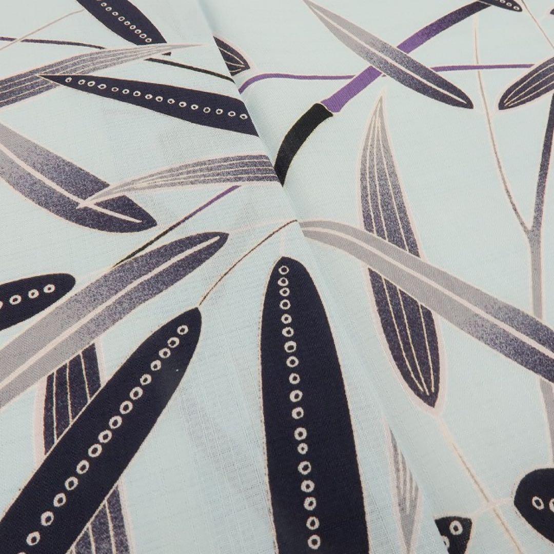 りりこ✺新品 撫松庵謹製 竹と雀 セオアルファ トール 浴衣 A3051