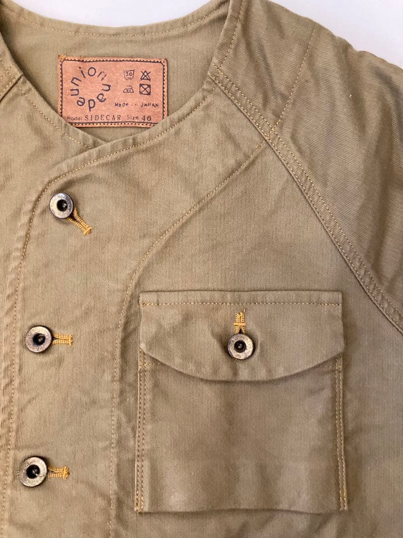 ジ*イ様 chair made チェアメイドsidecar ノーカラージャケット