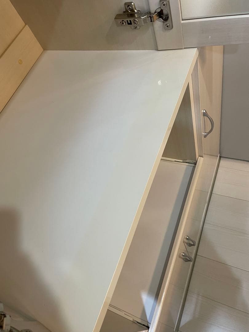 ニトリ　食器棚　80cm【ブリエシリーズ】