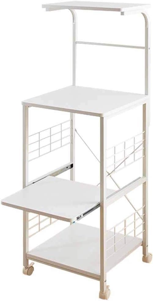 アイリス レンジ台 幅50 レンジラック 幅50㎝ ホワイト RGK-49WT