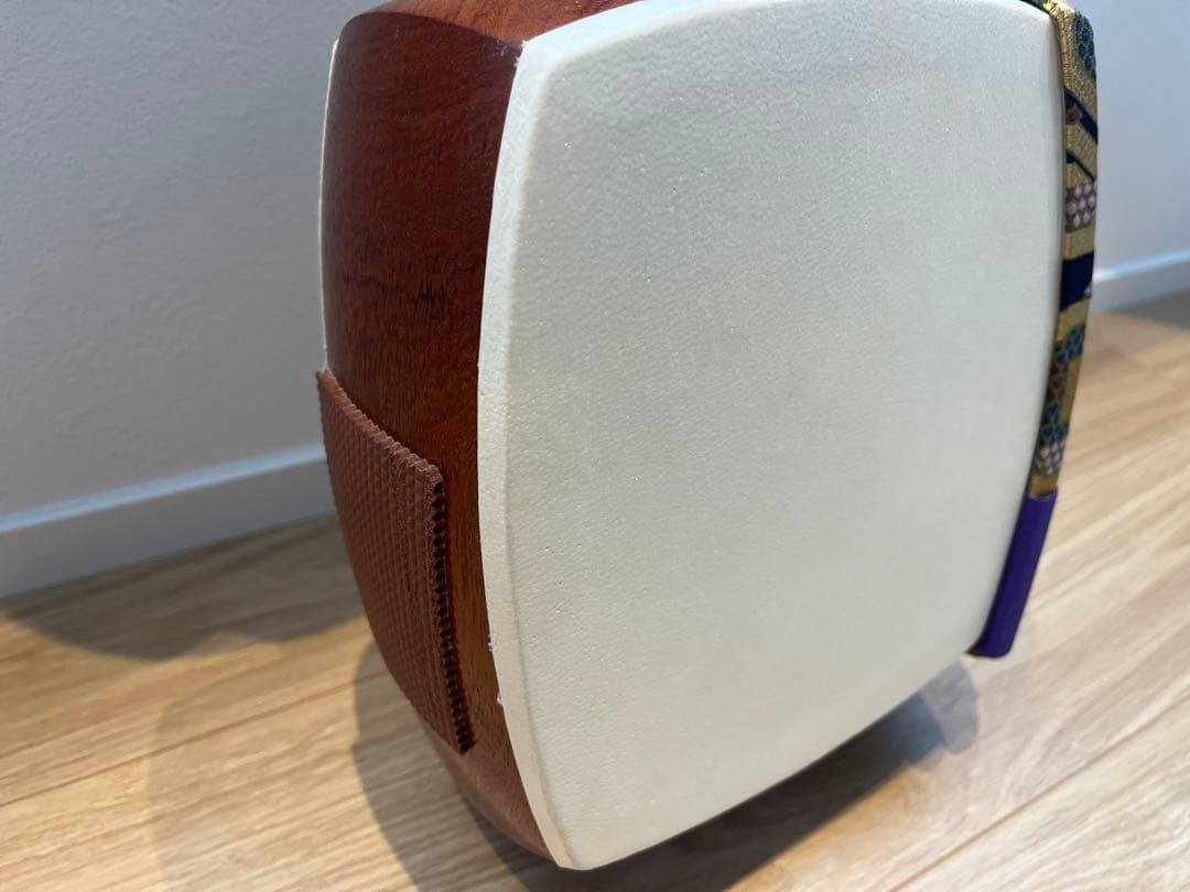 三味線　稽古用　美品　ハードケース付き　皮破れ無し