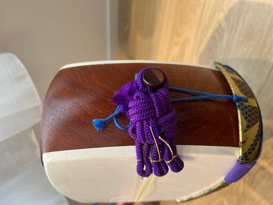 三味線　稽古用　美品　ハードケース付き　皮破れ無し