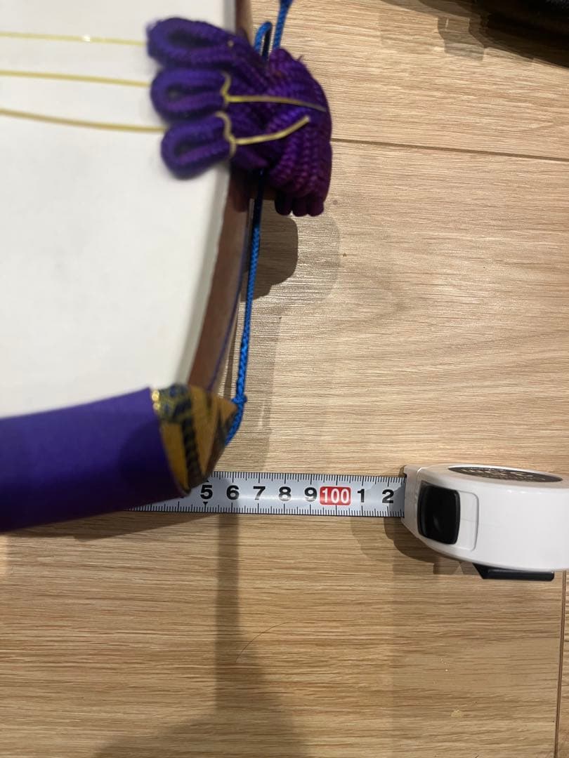 三味線　稽古用　美品　ハードケース付き　皮破れ無し