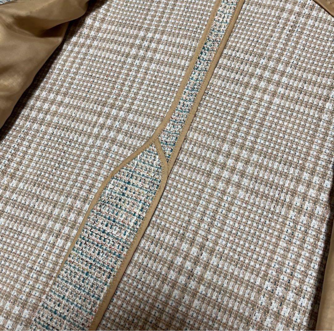 【極美品】 TOMORROWLANDコレクション ツイード ジャケット 36