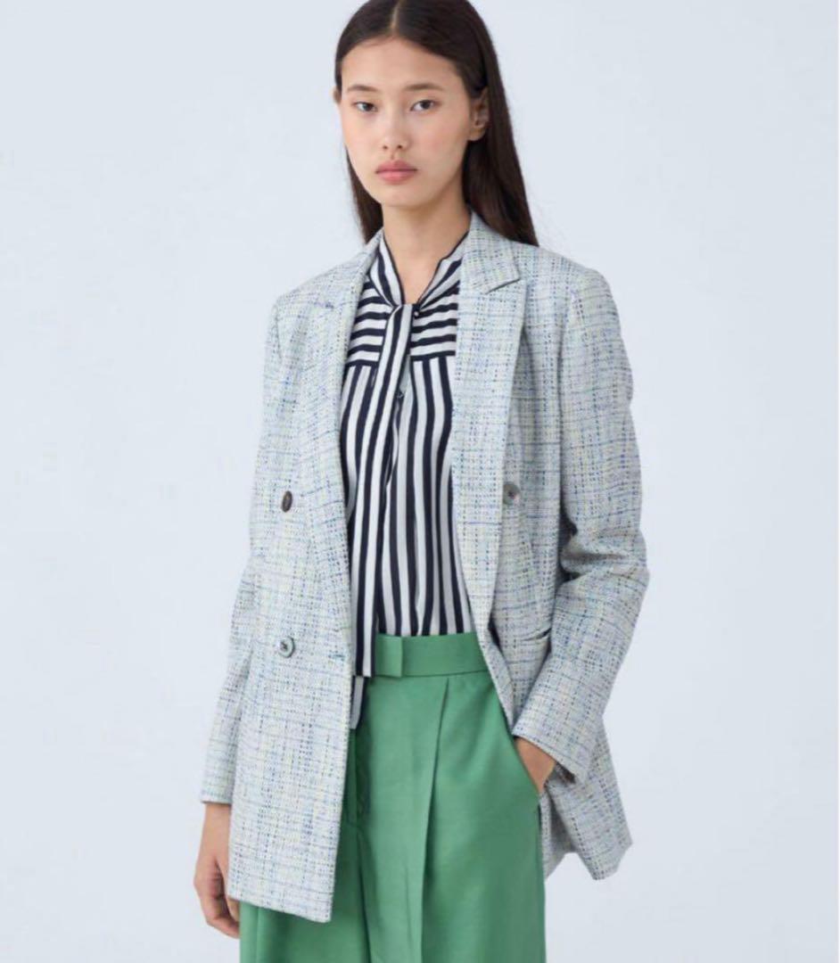 【極美品】 TOMORROWLANDコレクション ツイード ジャケット 36