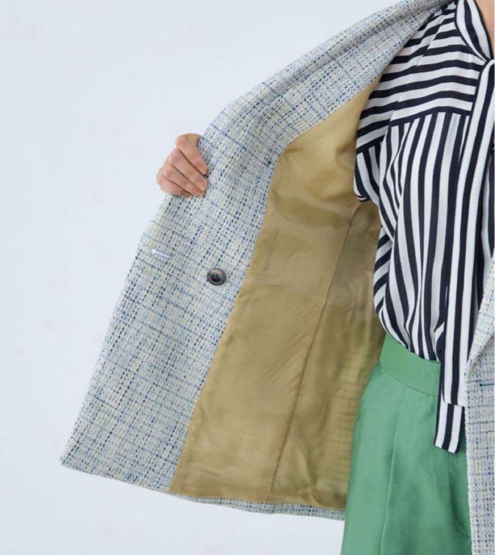 【極美品】 TOMORROWLANDコレクション ツイード ジャケット 36