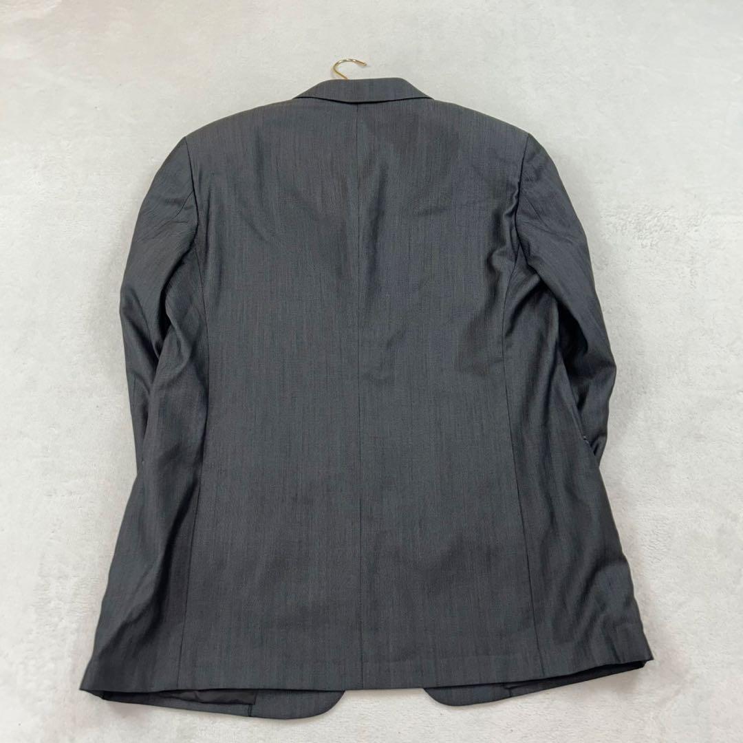 K277 2XL アルマーニコレツォーニ シングル スーツ上下 グレー メンズ