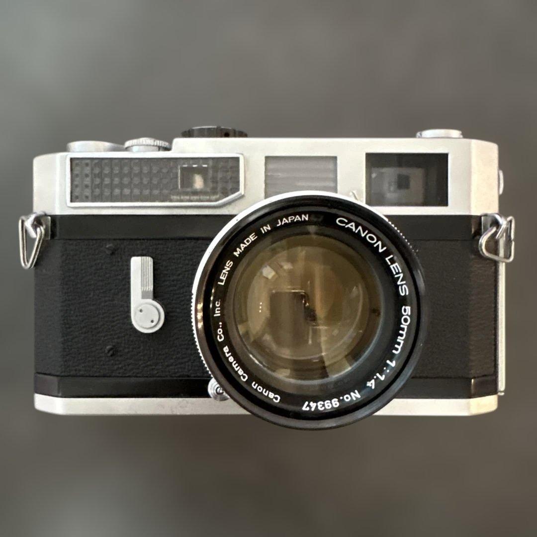 Canon レンジファインダー model7 / レンズ：50mm f1.4