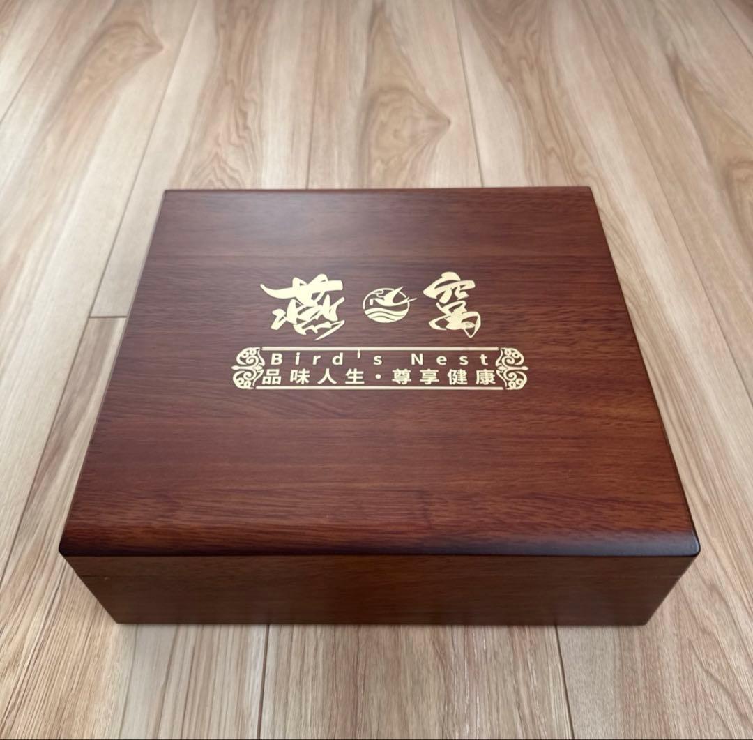 燕の巣　高級品　ツバメの巣　木箱ギフト マレーシア産