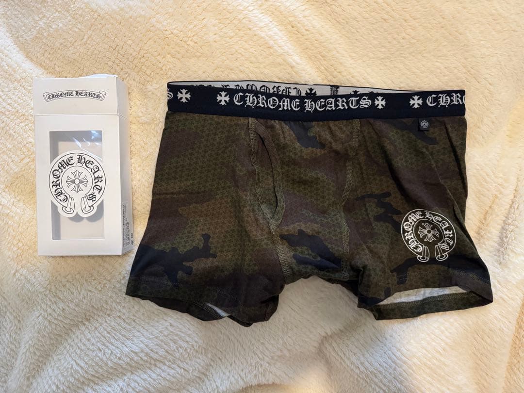 CHROME HEARTS カモフラージュ ボクサーパンツ Lサイズ
