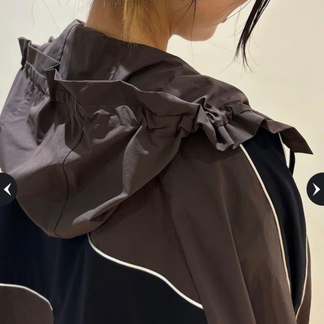 CADUNE カデュネ 撥水 ウィンドブレーカー 茶系美品 Mサイズ