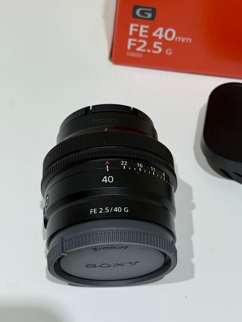 【極美品】SONY SEL40F25G 単焦点40mm