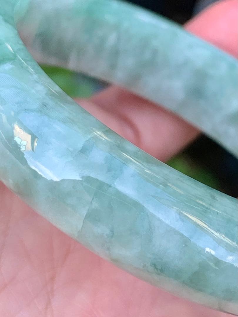 特別価格‼️本翡翠　バングル　新品 0494