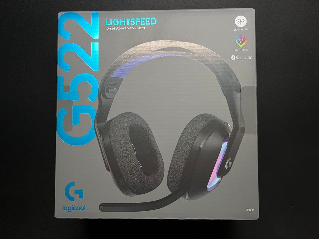 Logitech G522 ゲーミングヘッドセット新品未開封　Bluevoice