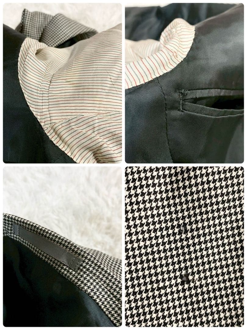 千鳥格子　Paul Smith　ポールスミス　3ピース　スーツ　セットアップ