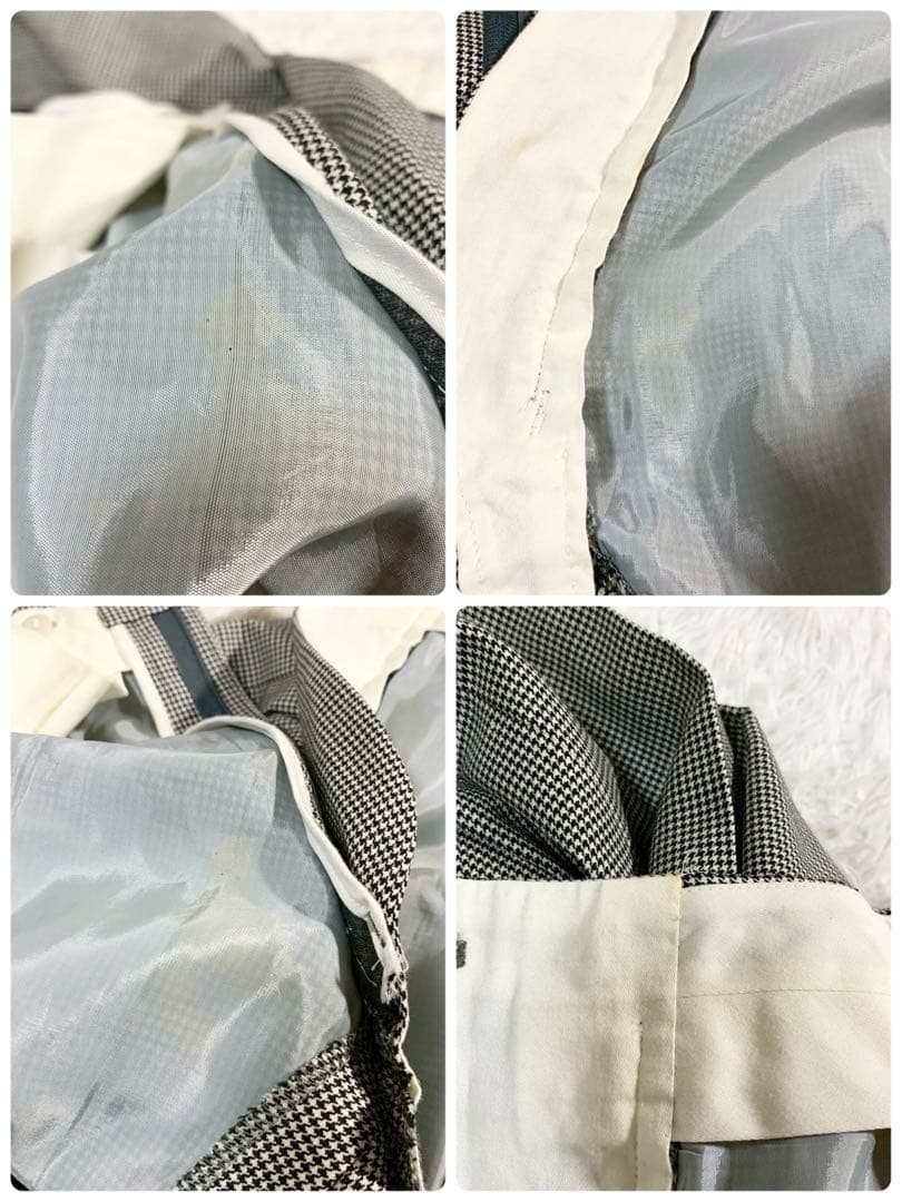 千鳥格子　Paul Smith　ポールスミス　3ピース　スーツ　セットアップ