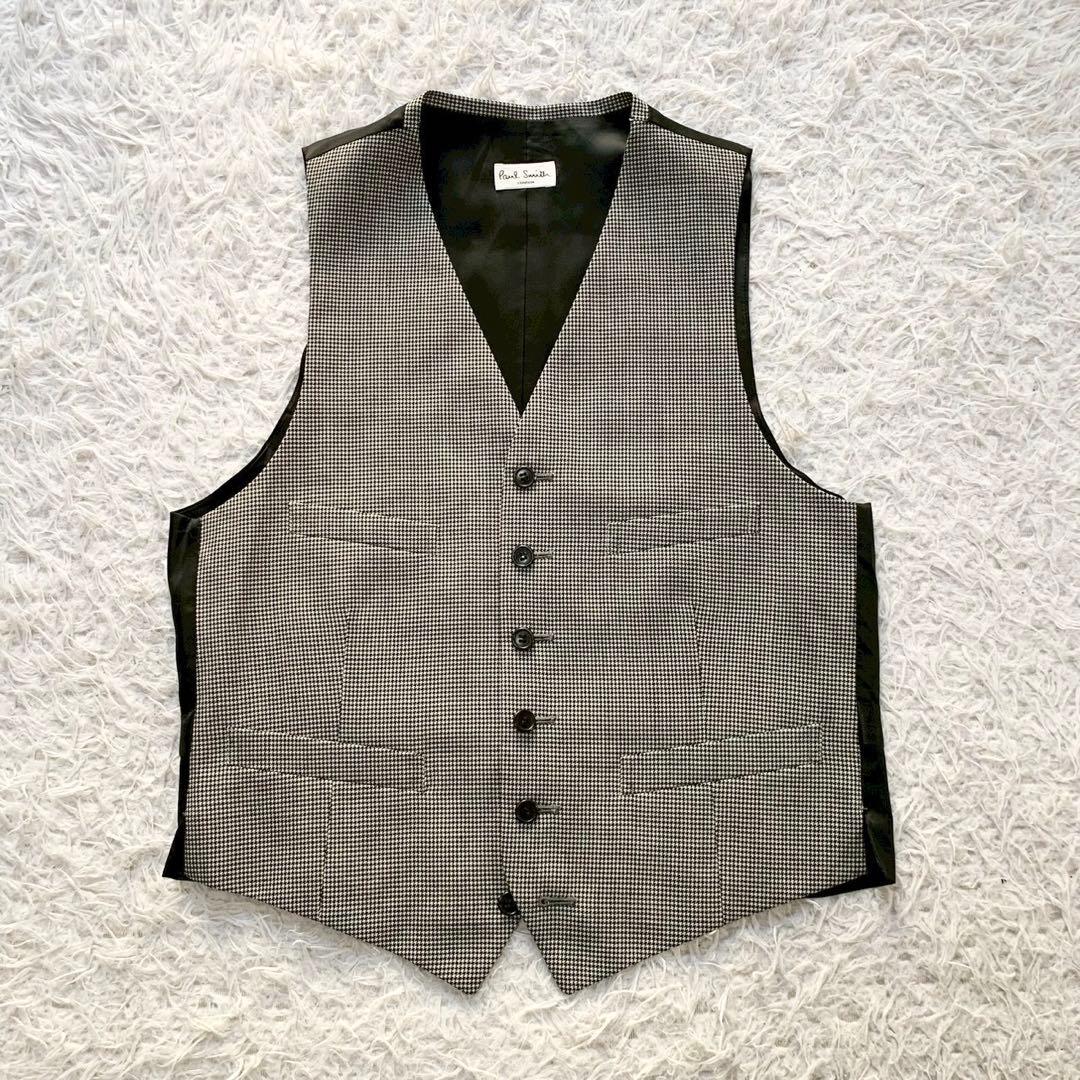 千鳥格子　Paul Smith　ポールスミス　3ピース　スーツ　セットアップ