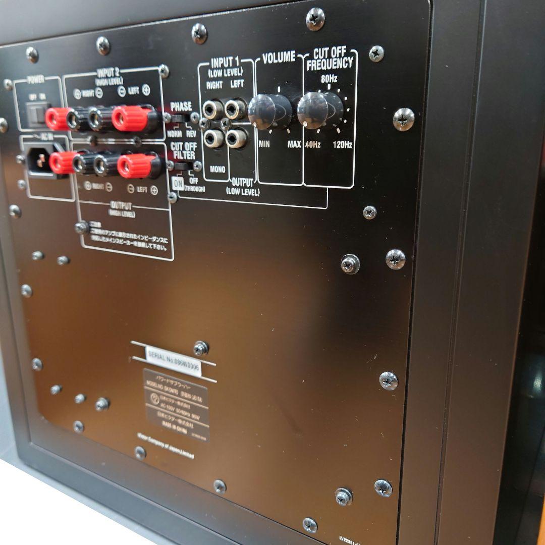 【定価︰￥217143・2009年】 VICTOR　SX-PW75サブウーファー