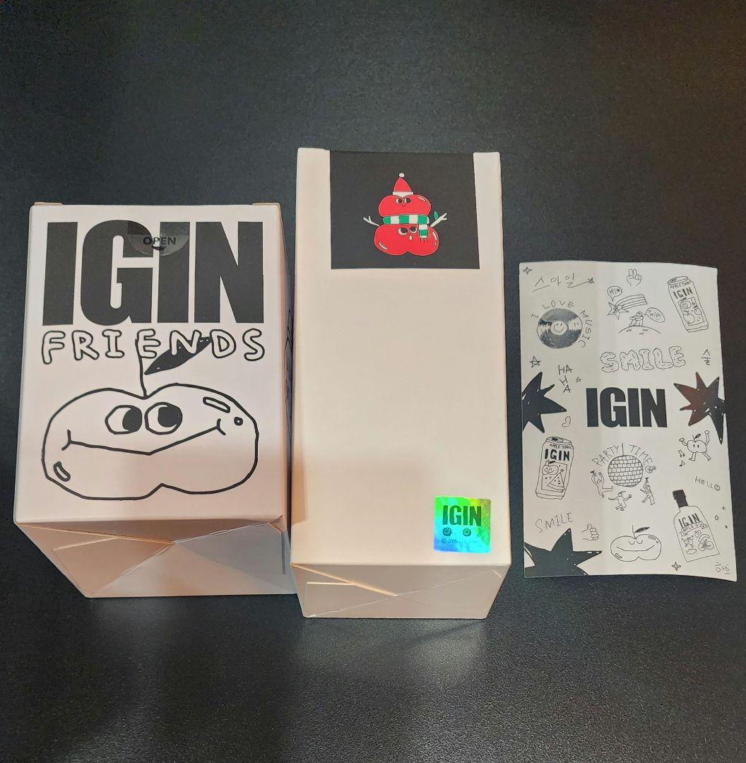 BTS ジン IGIN APPLE GIN キーリング グラス ポップアップ