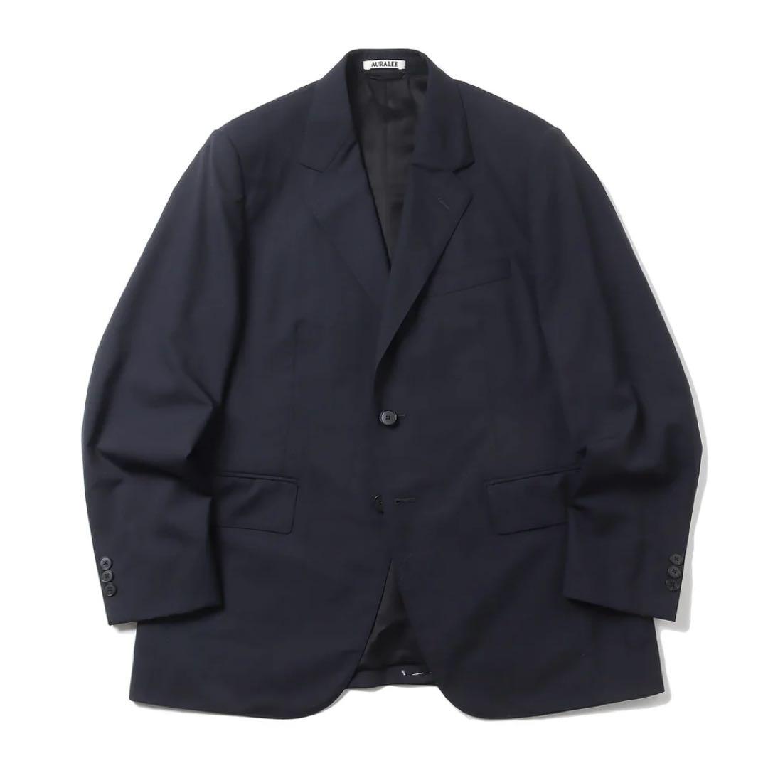 ジャケット・アウター auralee SUPER FINE TROPICAL WOOL JACKET